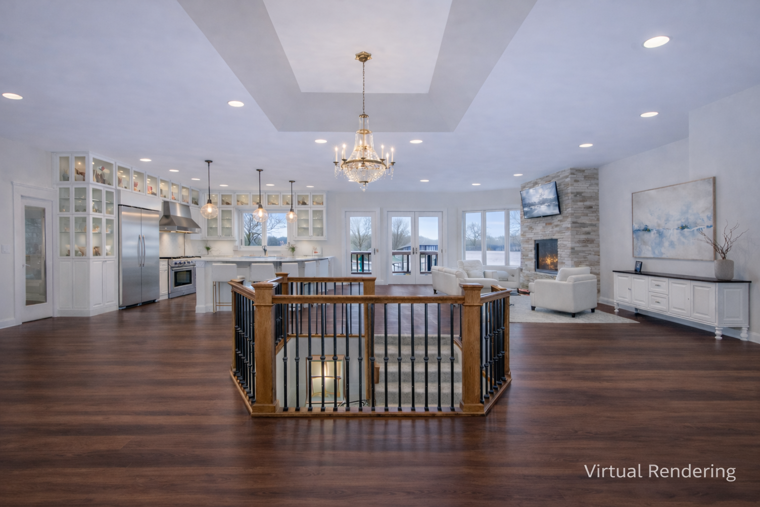 Virtual Image with Lighter Cabinetry