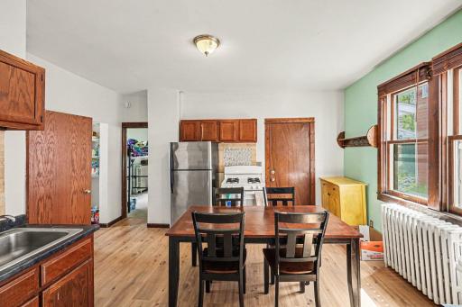 You'll love the main level, larger kitchen- and those hardwood floors!