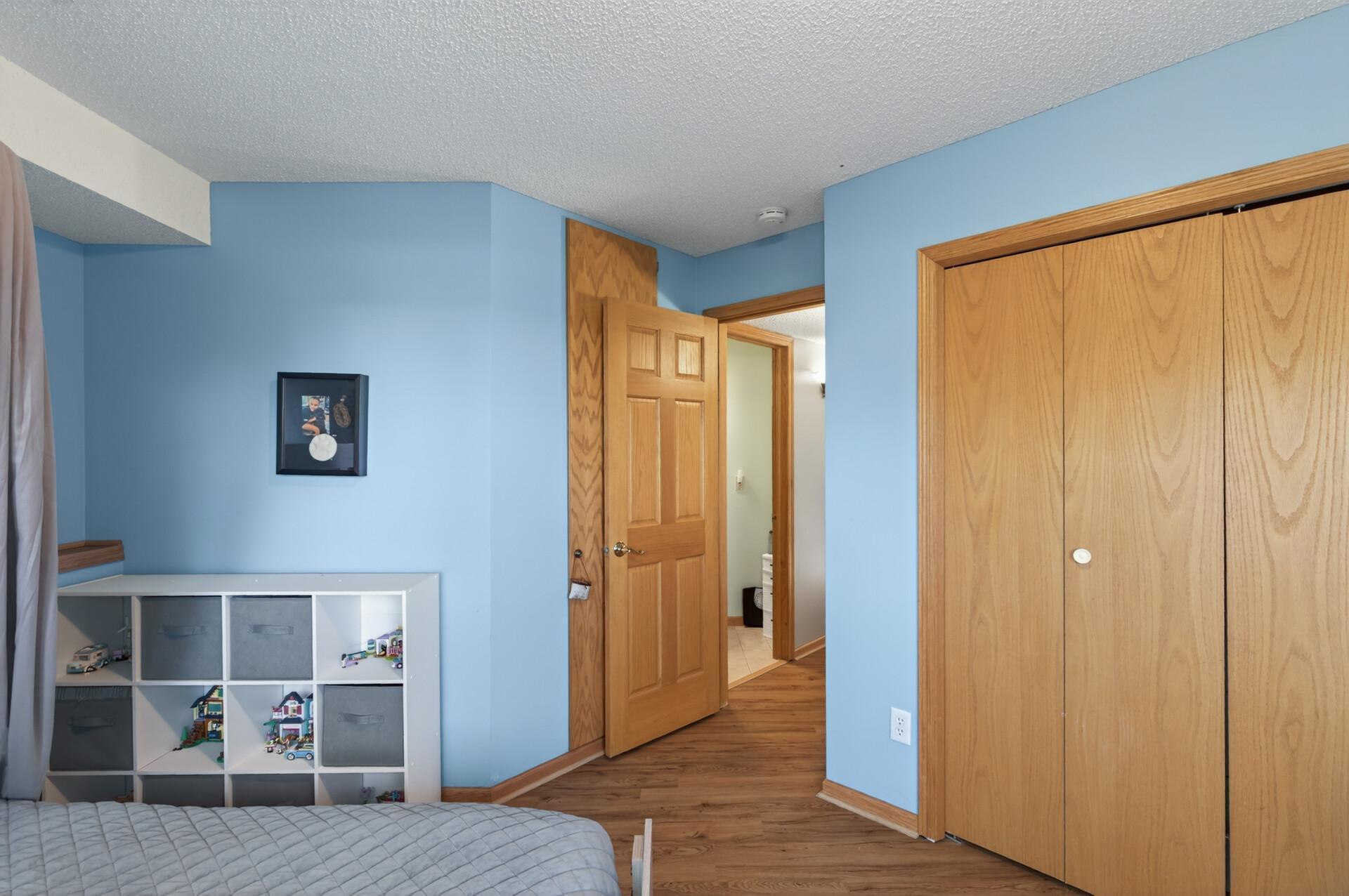 4th Bedroom with good closet space