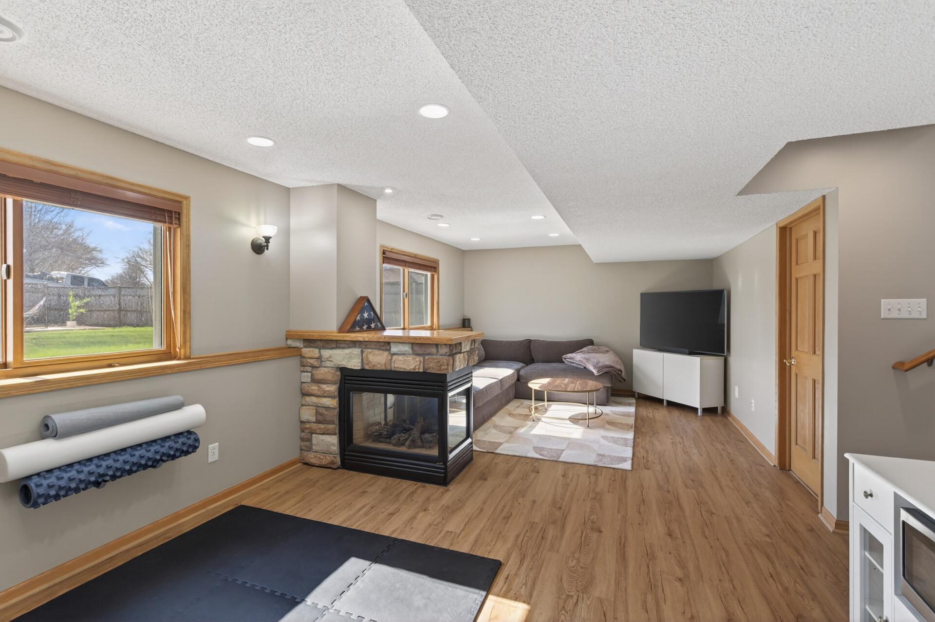 New Windows throughout this level as well offering multi use for your family s needs