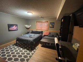 Spacious bedroom offers room for Desk as well, plus sitting area to view TV