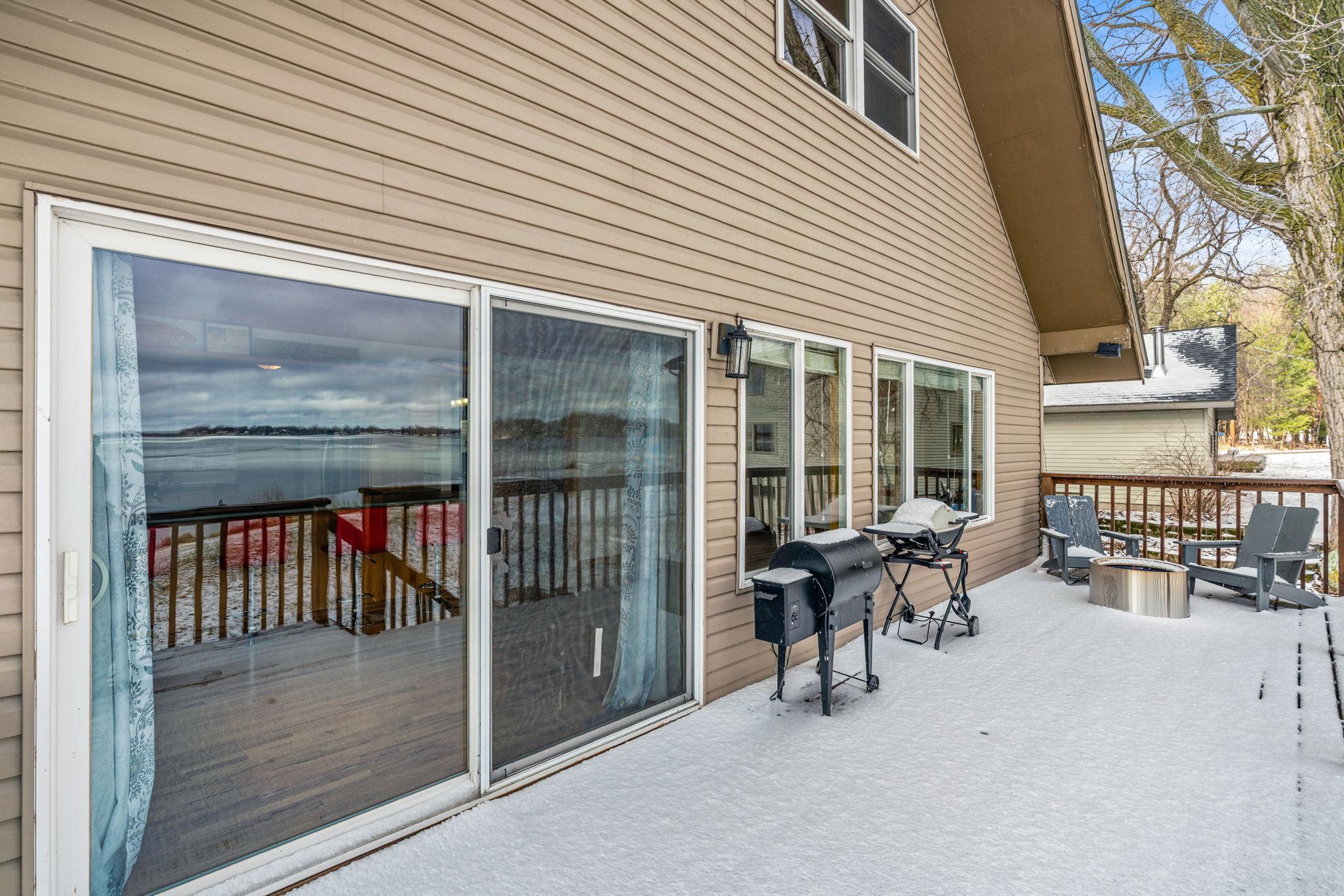 Home Exterior Lakeside Deck