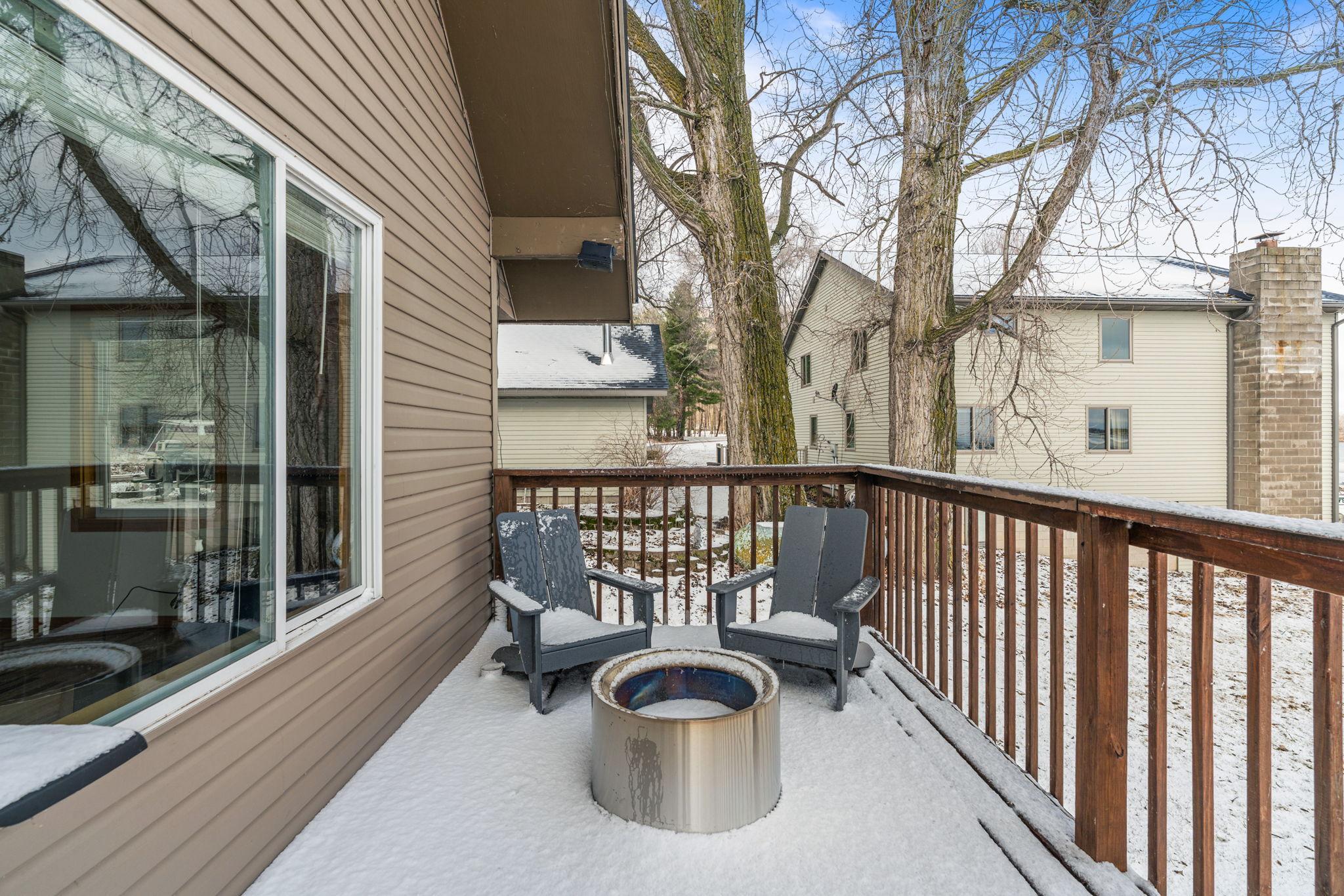 Home Exterior Lakeside Deck