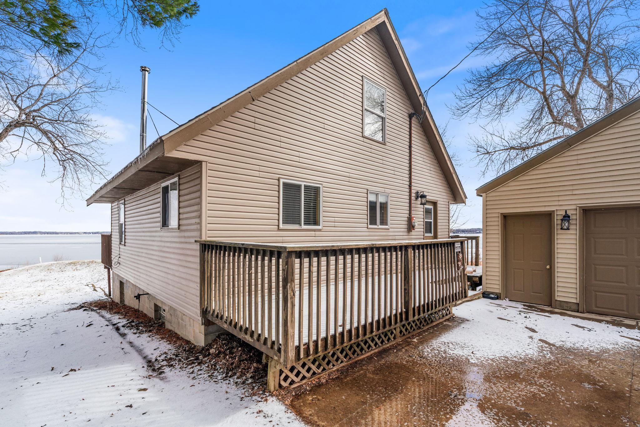 Home Exterior Front Deck