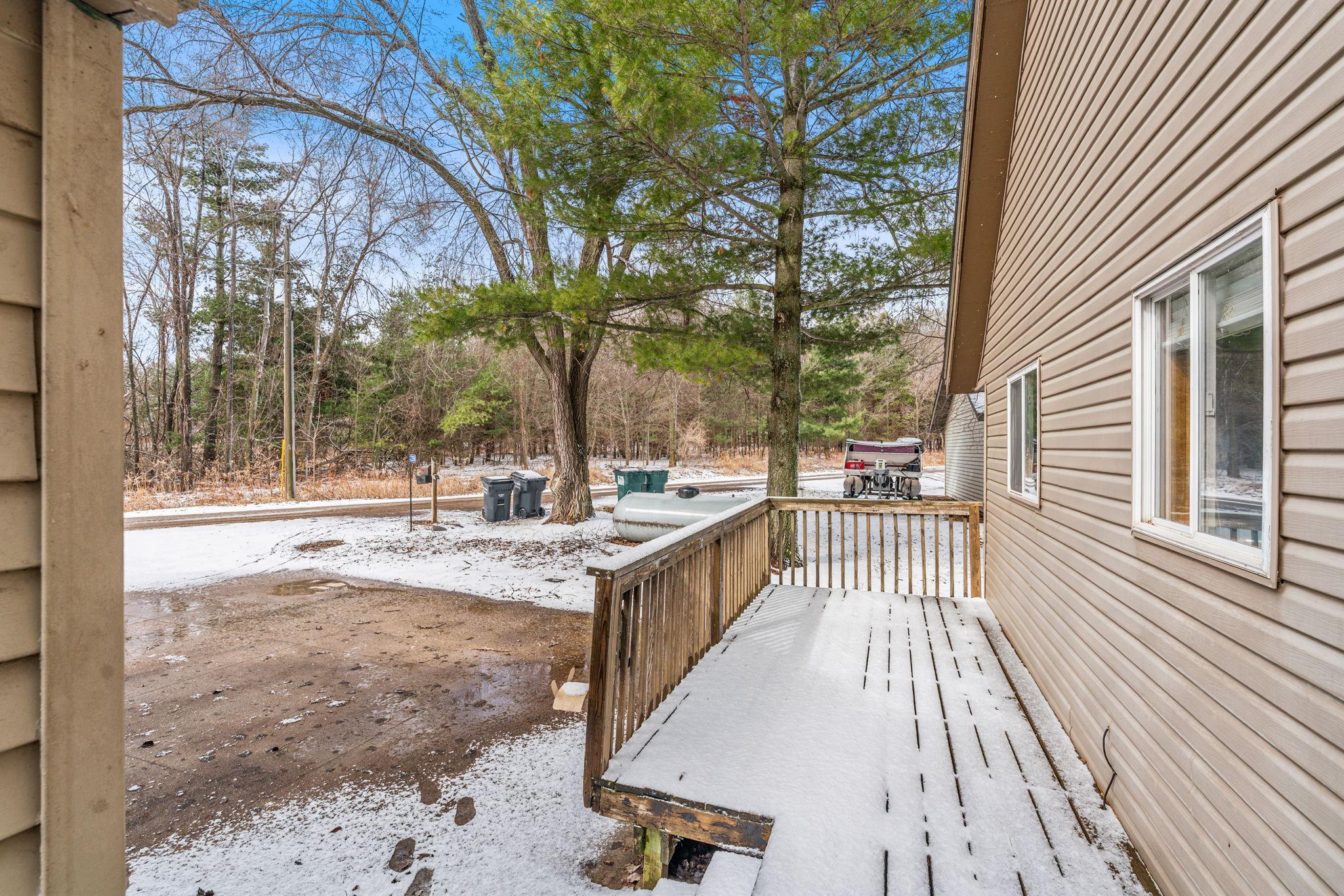 Home Exterior Front Deck