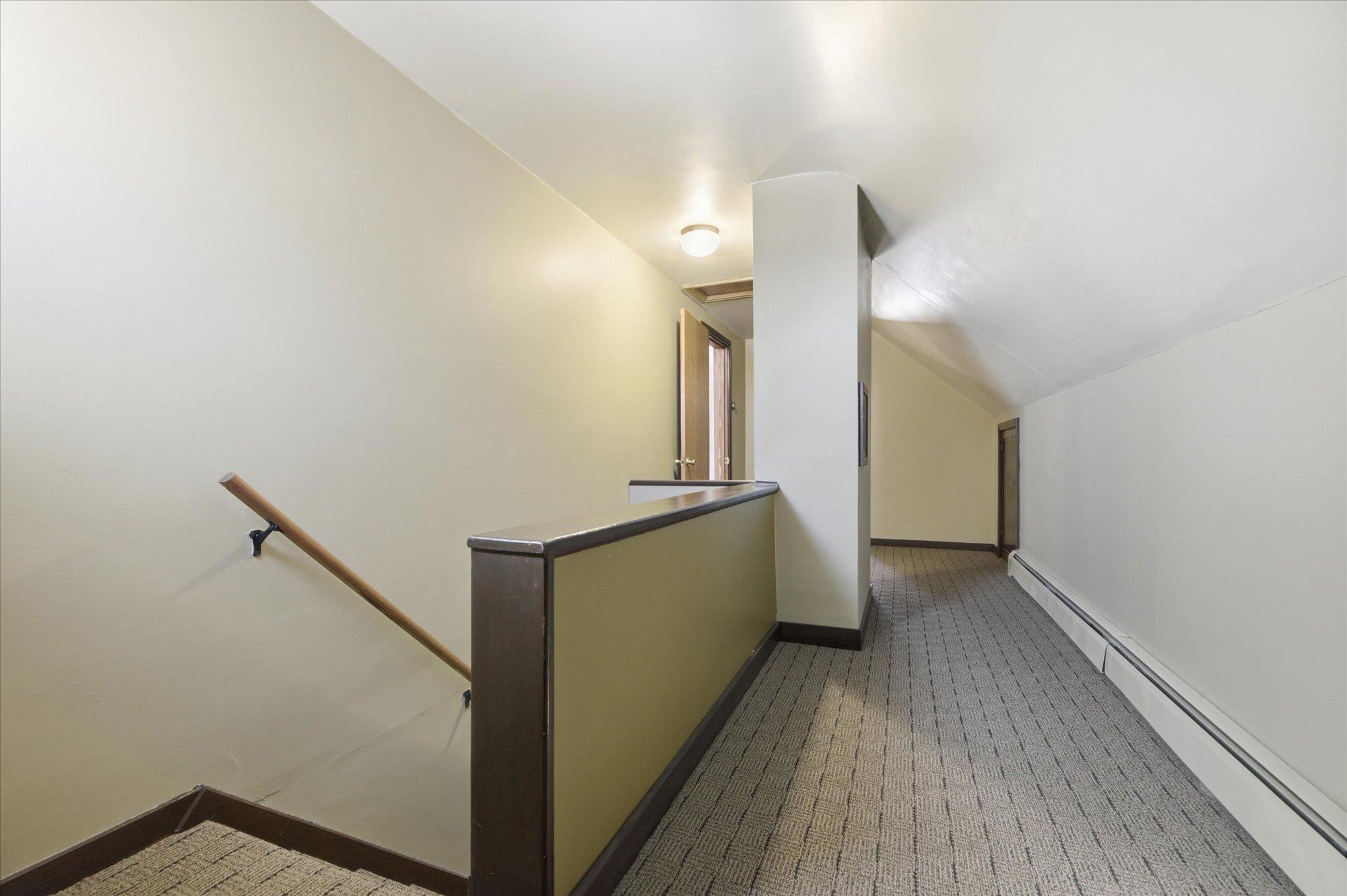 Second floor landing and hall.