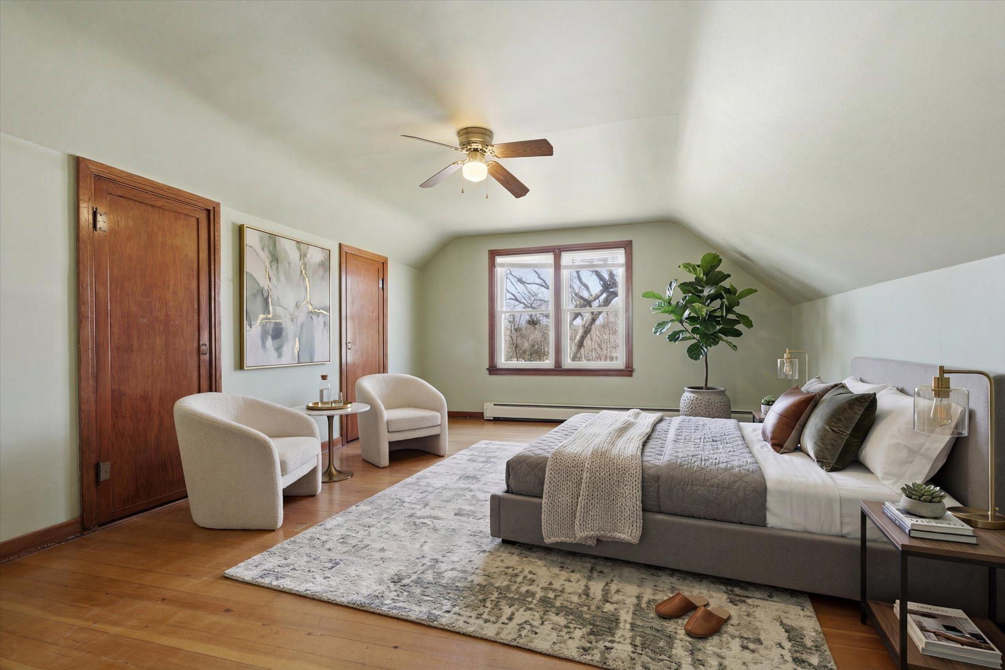 Fourth Bedroom, second floor.