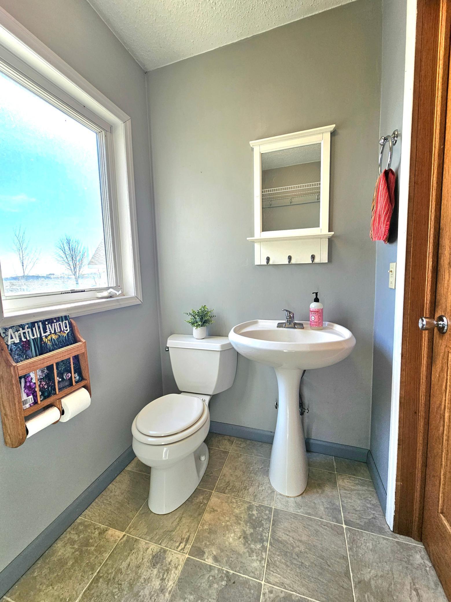 Powder Room near Front Door.