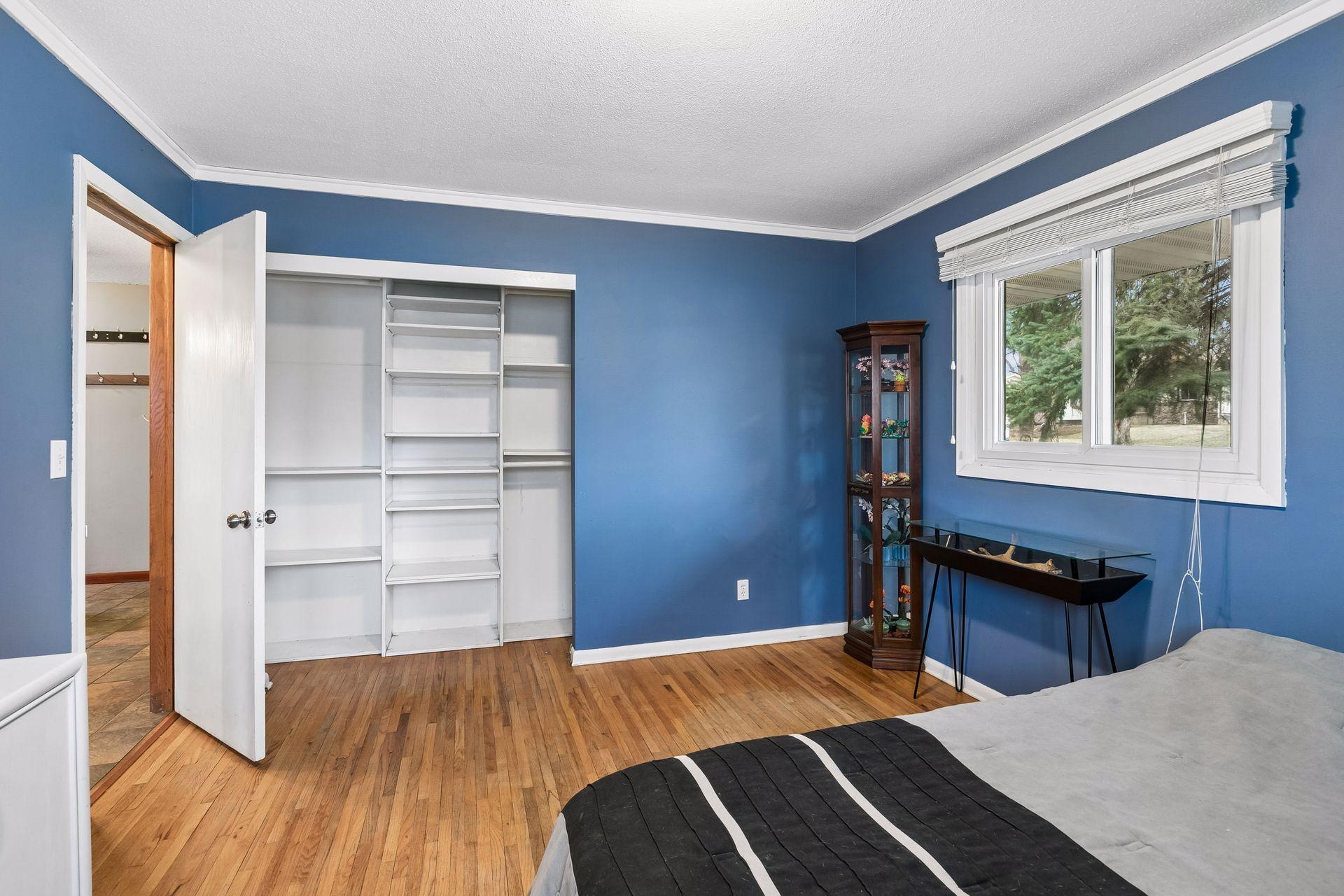 You'll be able to fit so much more in the closet with the installed closet organizer shelving