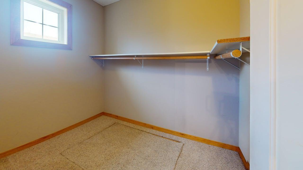 Primary BR walk-in closet