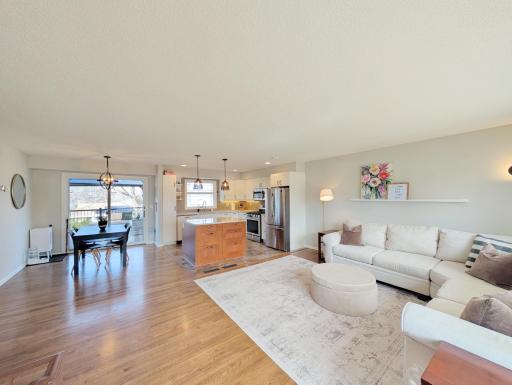 This bright and open concept main level is just right for everything from relaxing afternoons to hosting your friends and family!