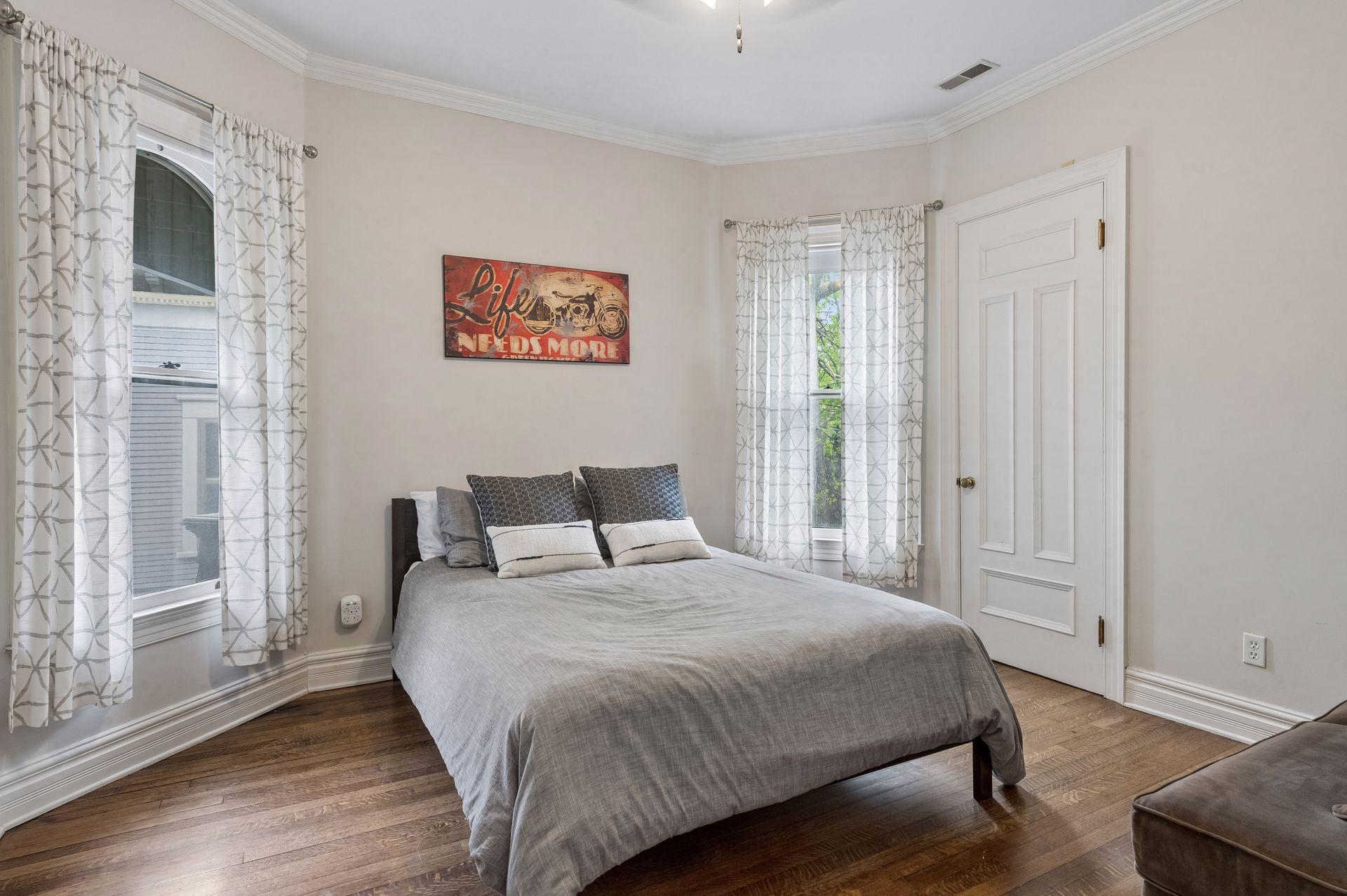 One of the four second level bedrooms.