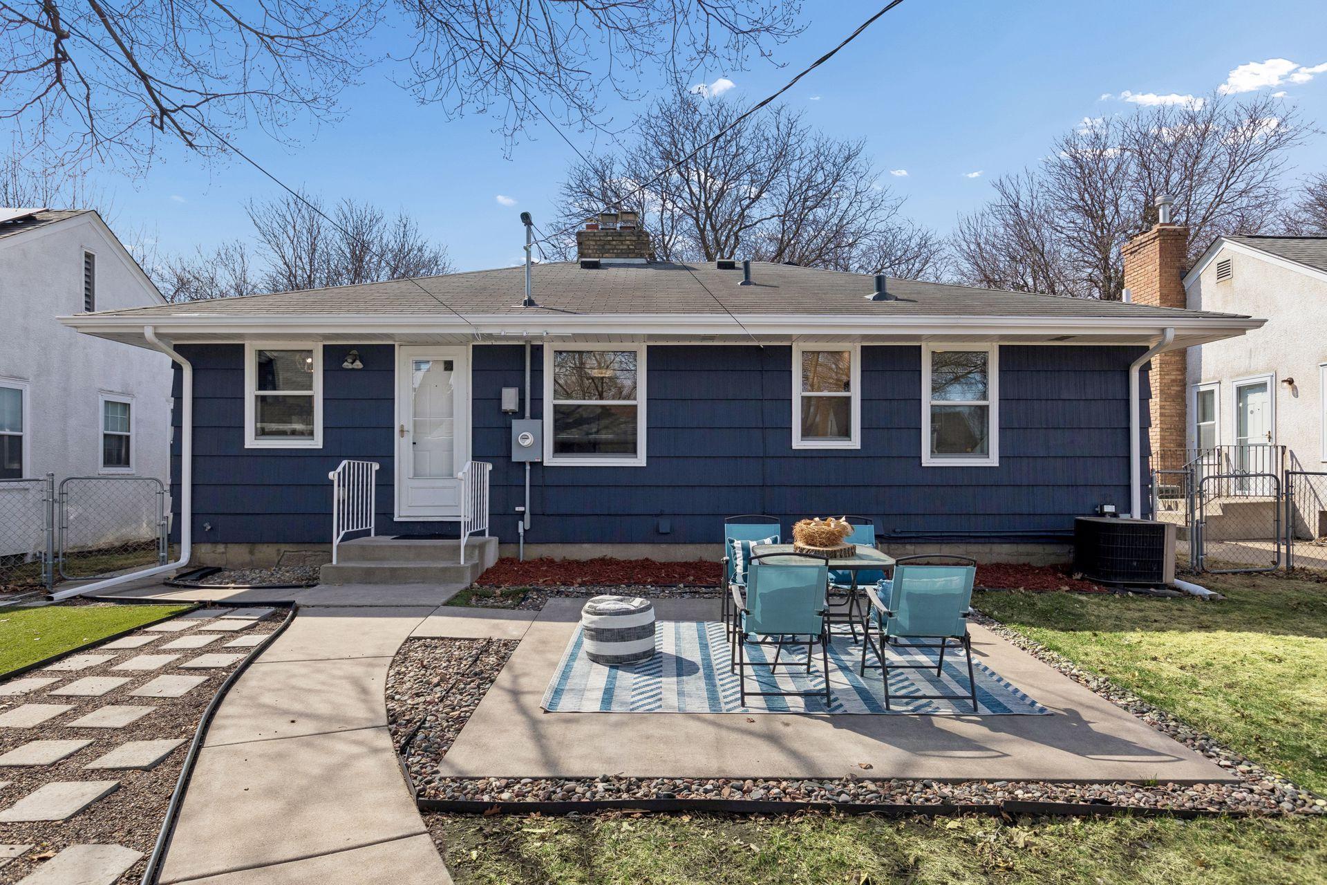 Enjoy your summer evenings on the patio off of kitchen area