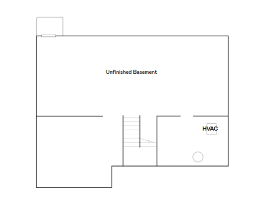 Bristol lower level floorplan.