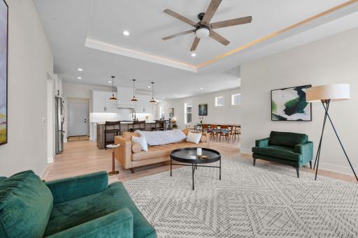 Bright and airy open-concept living space designed for modern comfort and connection