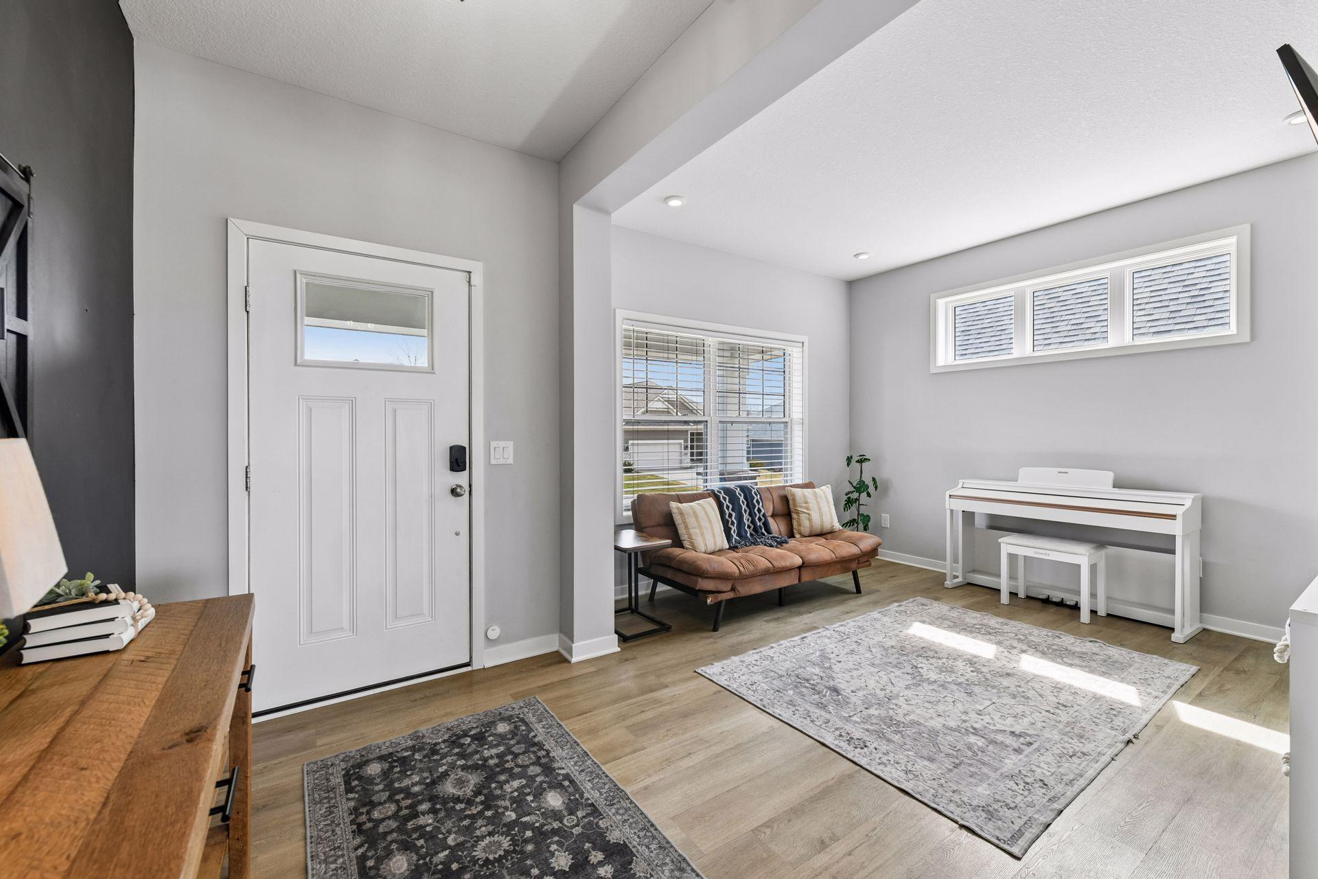 Right off the front entrance you will find a flex space perfect for home office, playroom or formal sitting area.