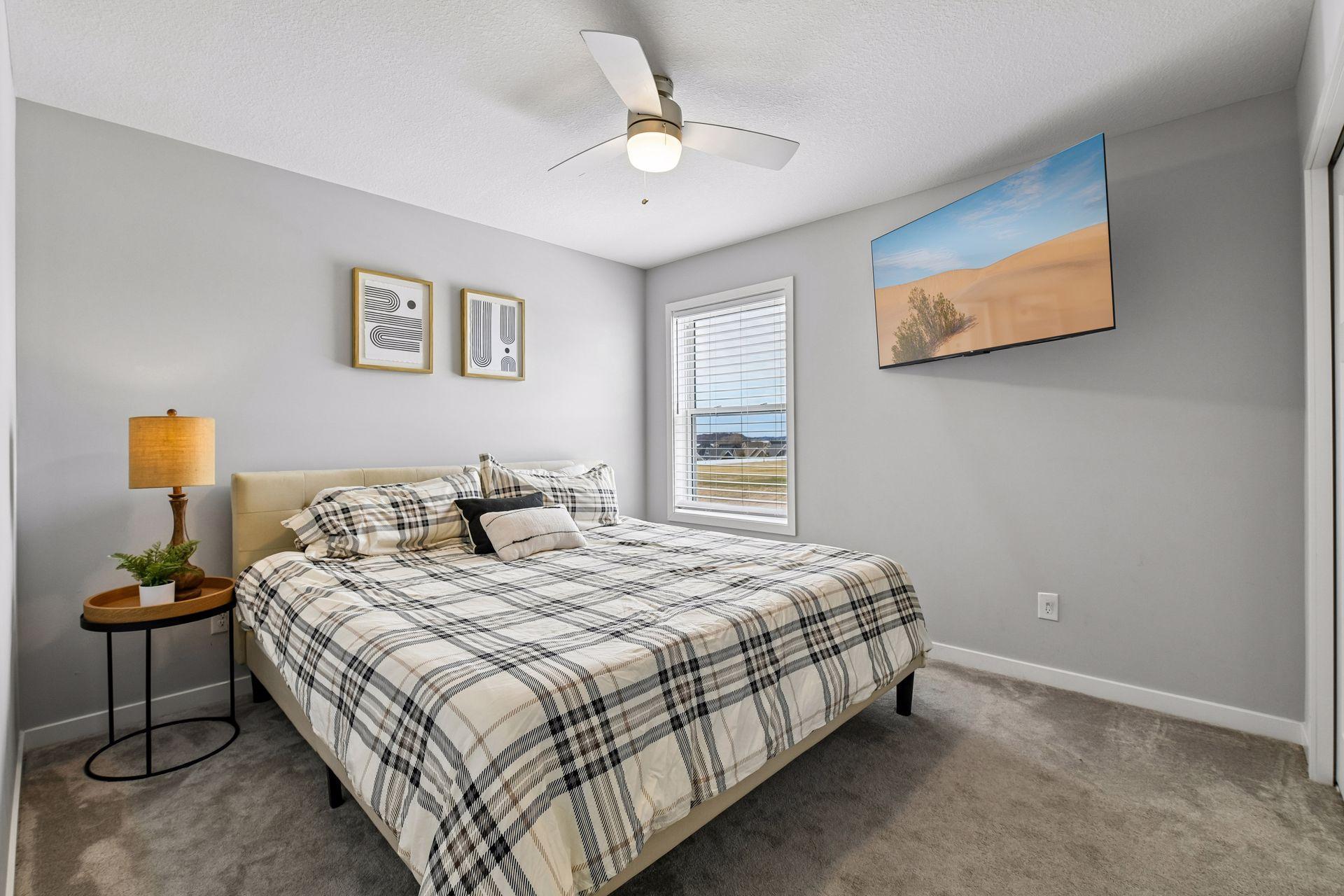 Upper level bedroom one