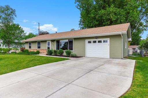 Newer concrete driveway (2020) adds clean curb appeal, durable off-street parking, and a low-maintenance exterior upgrade to the property.