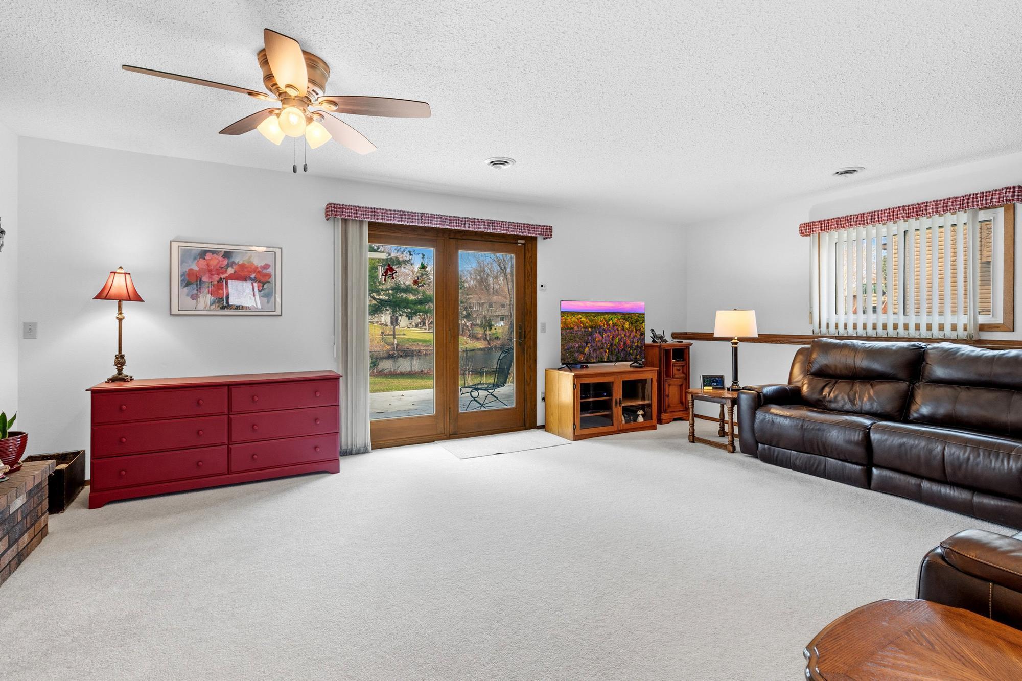 Walkout to Private Yard