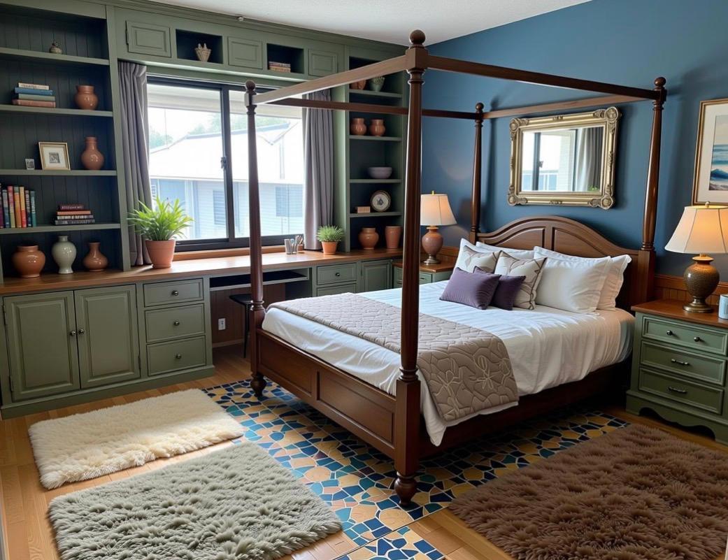 Virtual Staged Bedroom 2