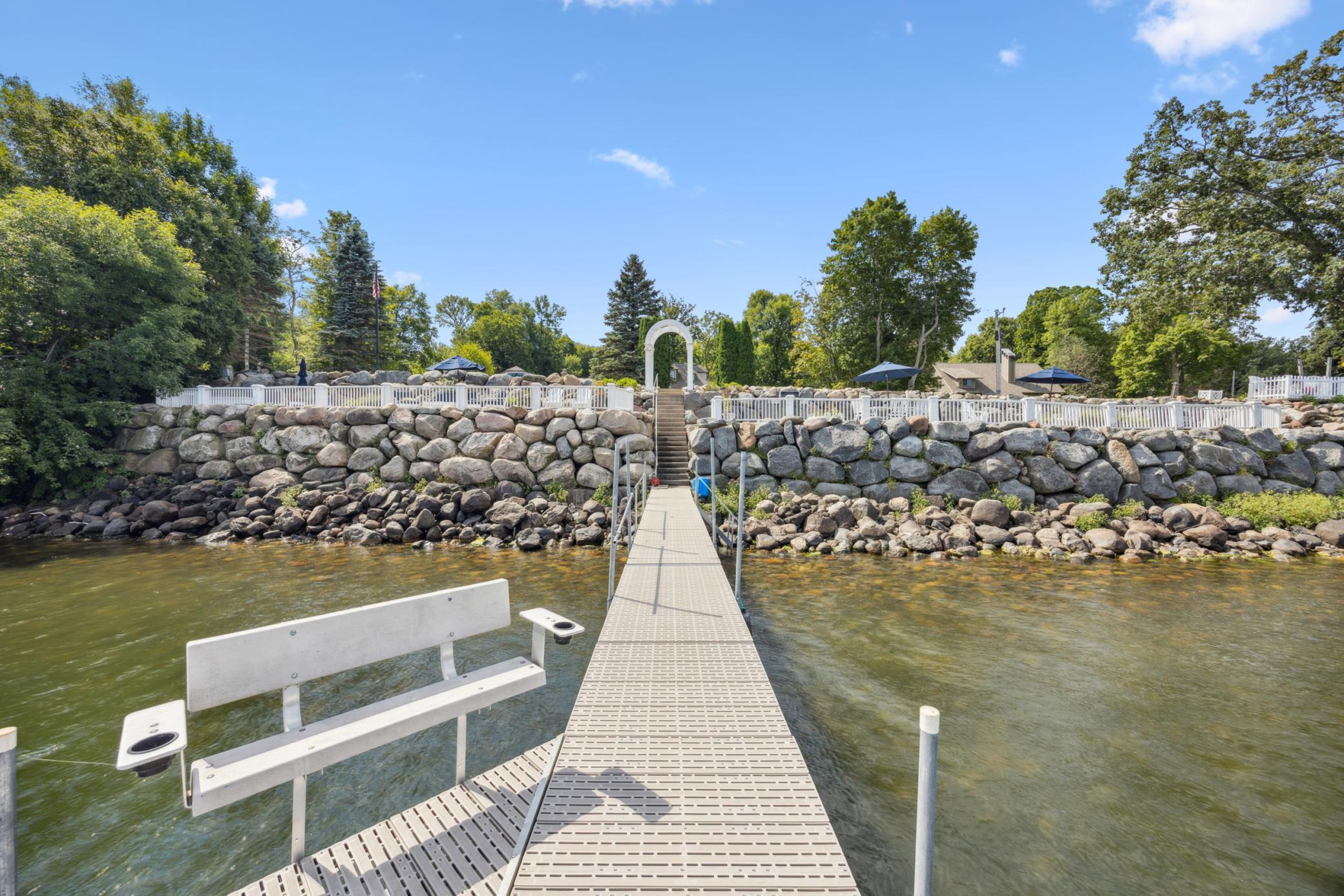 13001 Twilight Road - Low Maintenance Dock & Fishing Bench