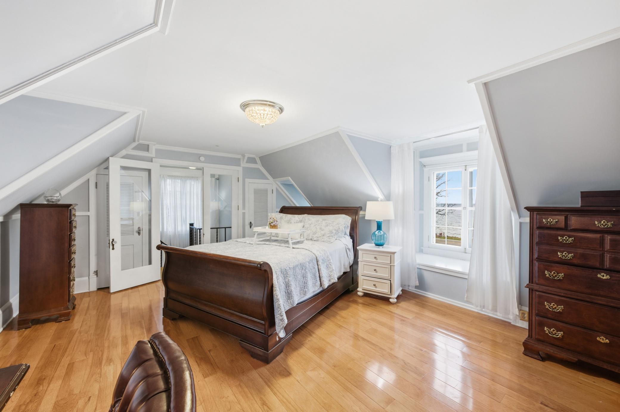 13001 Twilight Road - Primary Bedroom with French Doors