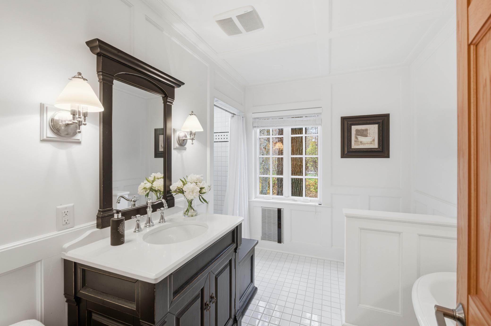 13001 Twilight Road - Main Level Full Bathroom with Tiled Floors