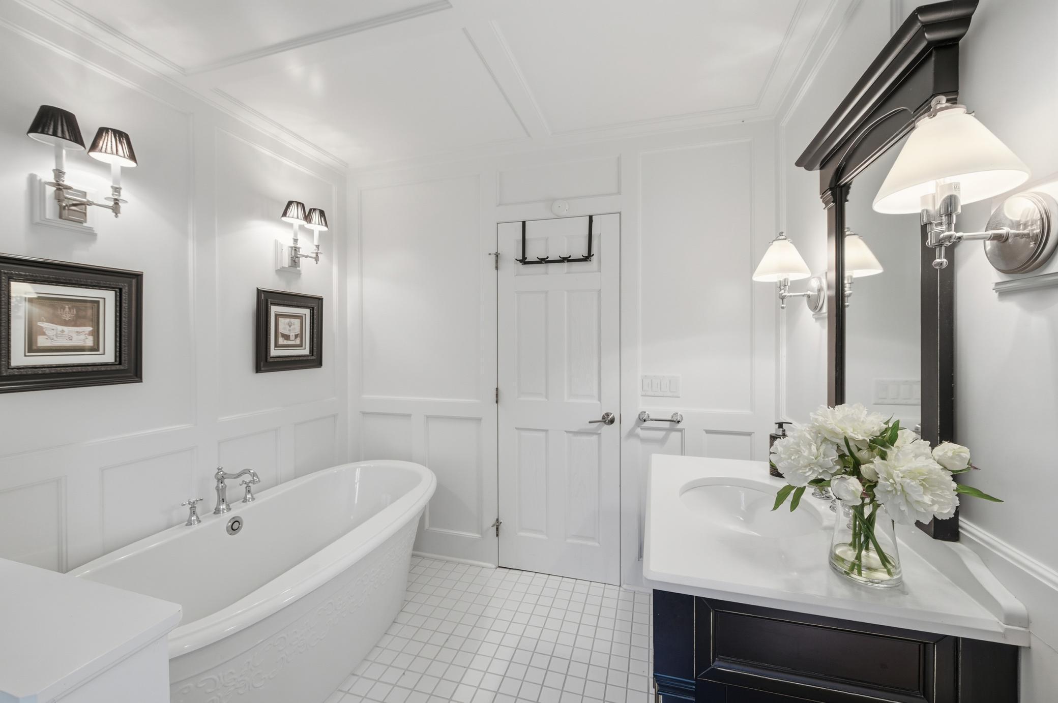 13001 Twilight Road - Main Level Full Bathroom with Paneled Ceilings