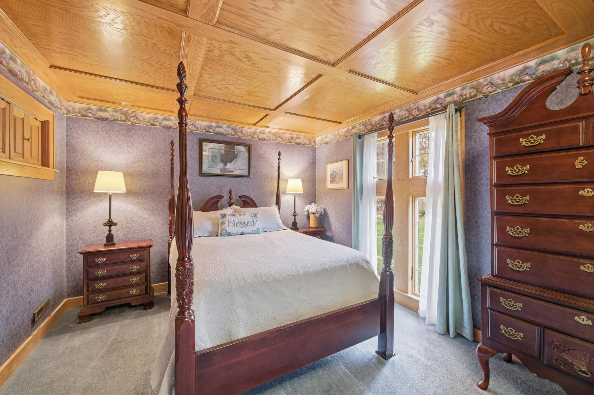 13001 Twilight Road - Bedroom #3 with Paneled Ceilings