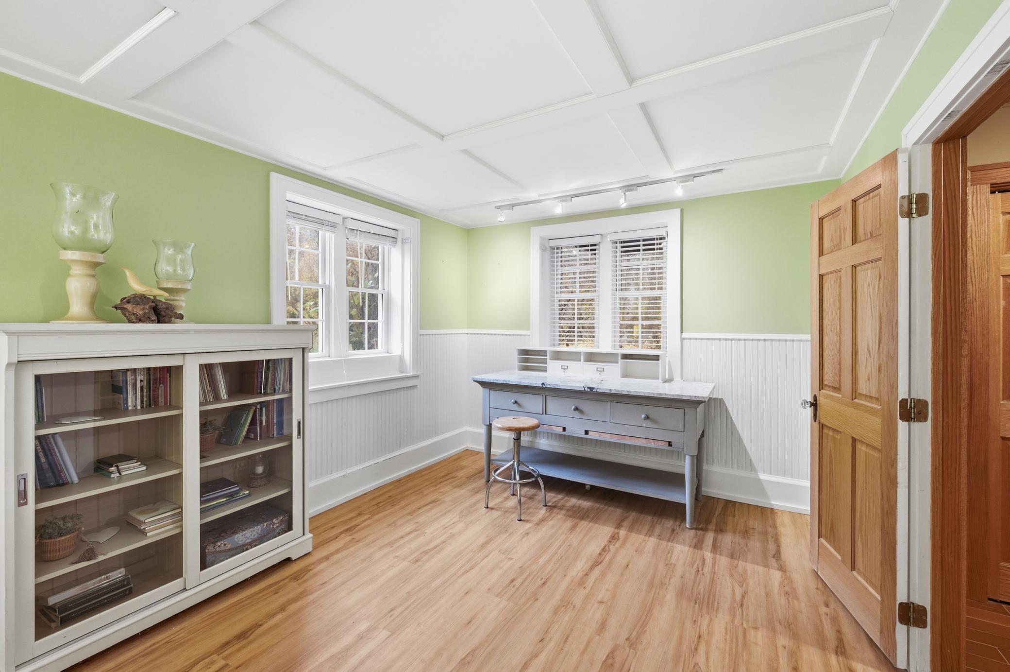 13001 Twilight Road - Bedroom #4 with Paneled Ceilings, Hardwood Floors