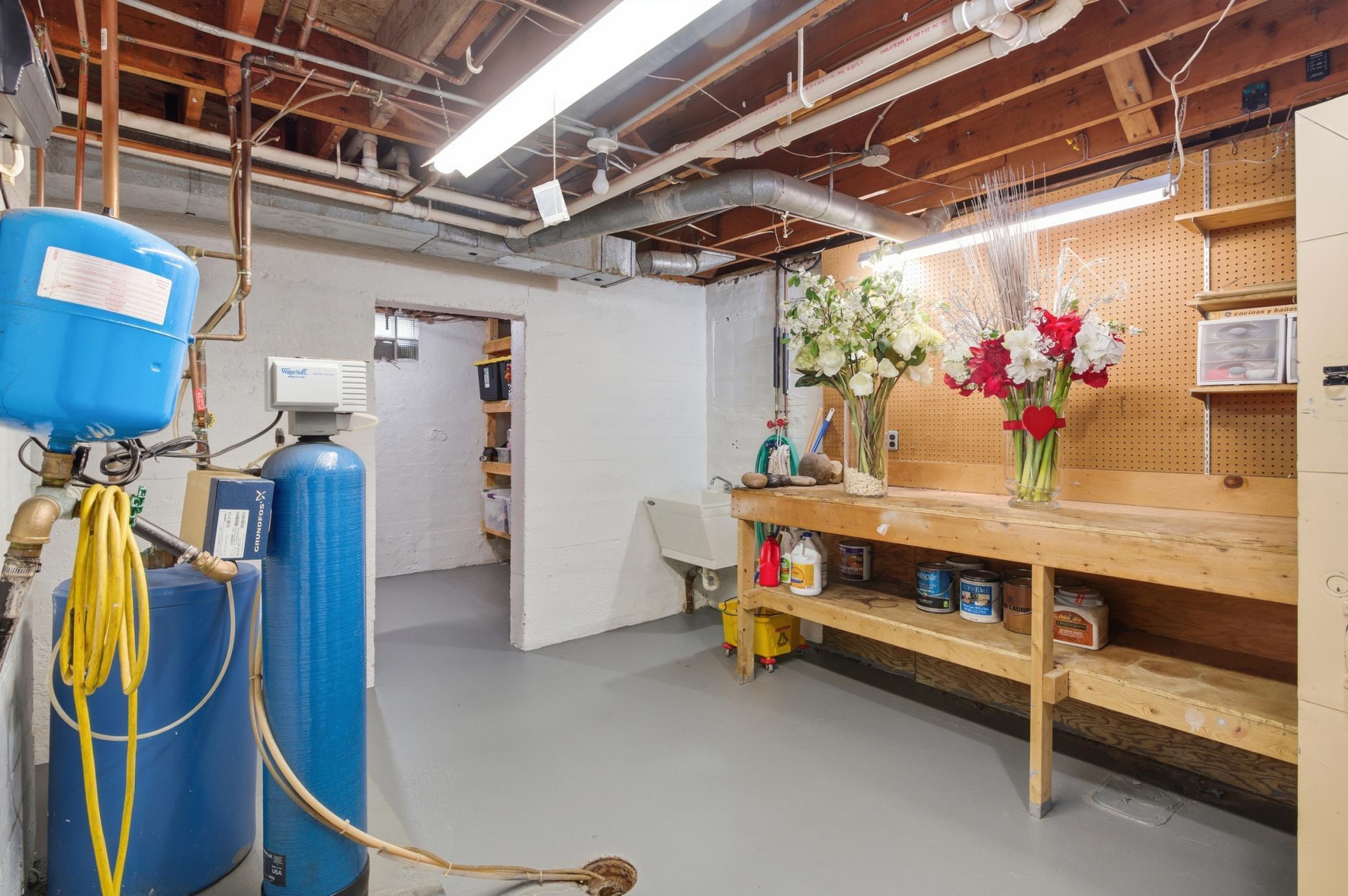 13001 Twilight Road - Workshop in Basement with Sink