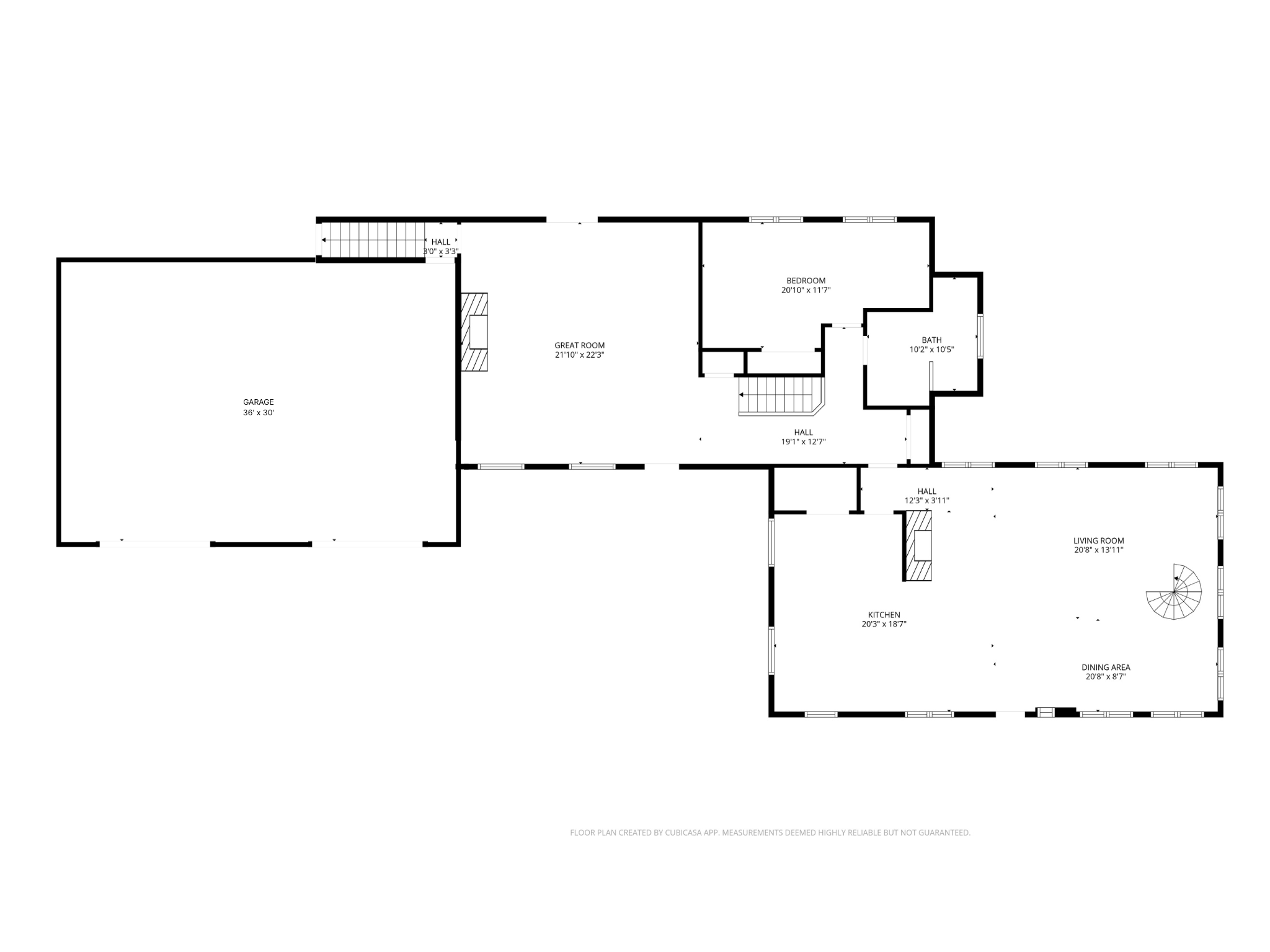 13001 Twilight Road - Floorplan - Main Level Home