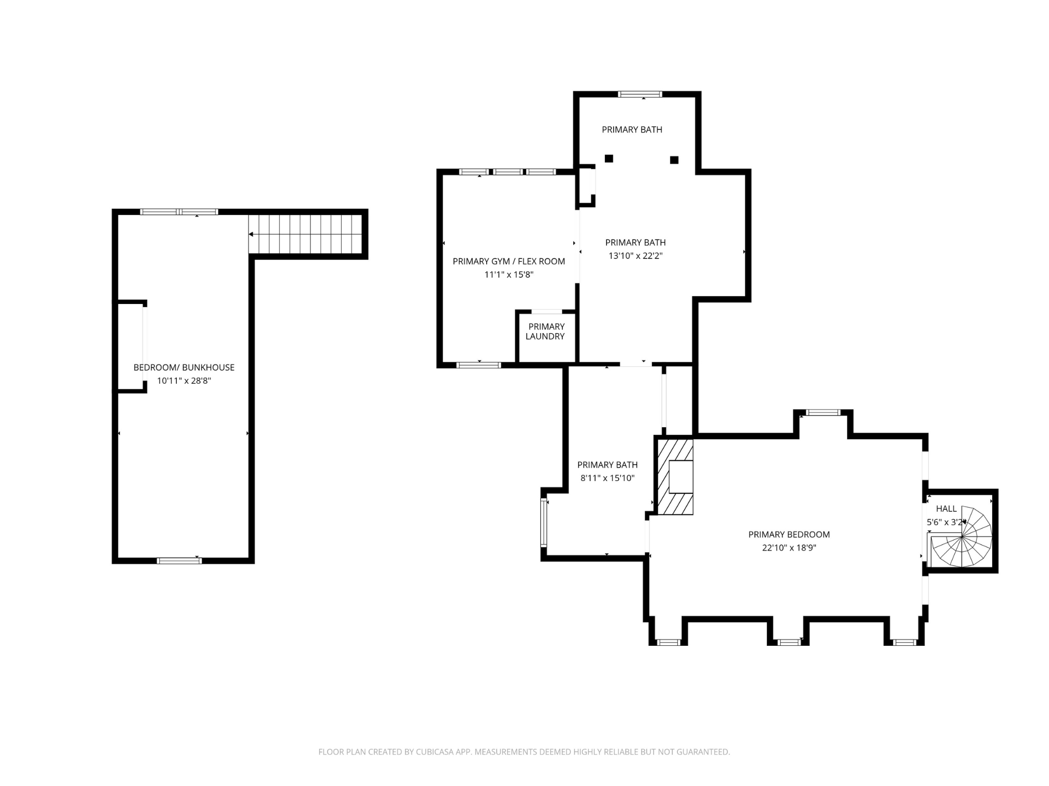 13001 Twilight Road - Floorplan - Upper Level Home