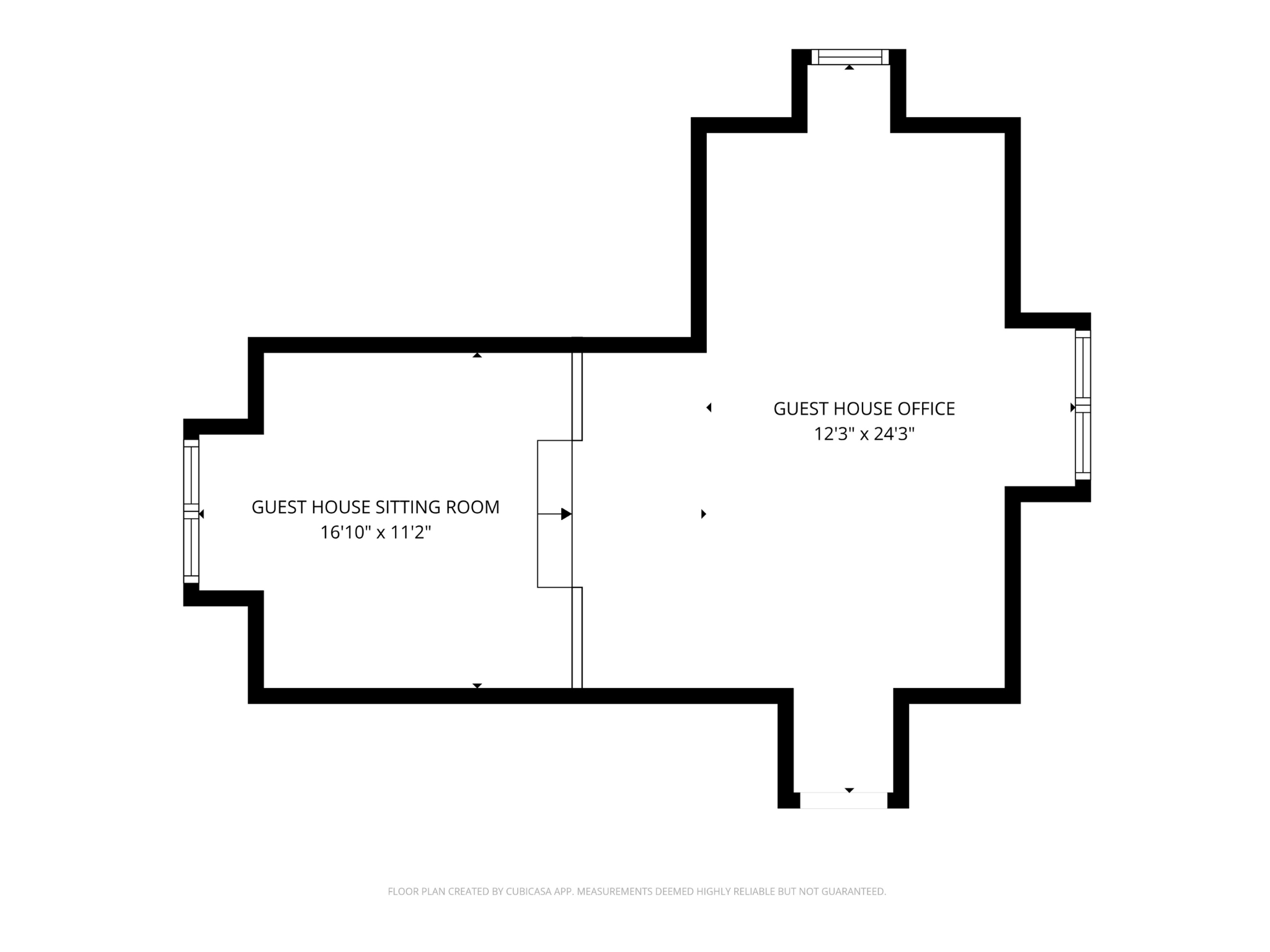13001 Twilight Road - Floorplan - Upper Level Carriage House, Guest House