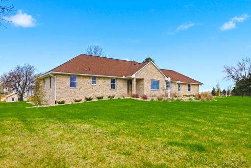 The one-story 3,200 sq ft home is fully updated