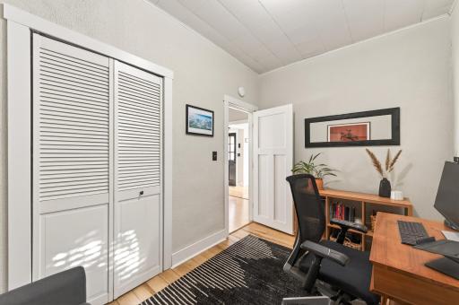 Great closet storage throughout the home.