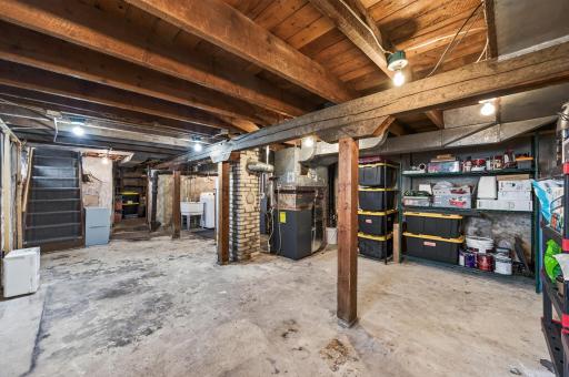 New Furnace & Water Heater, updated/breaker electrical service, ample storage.