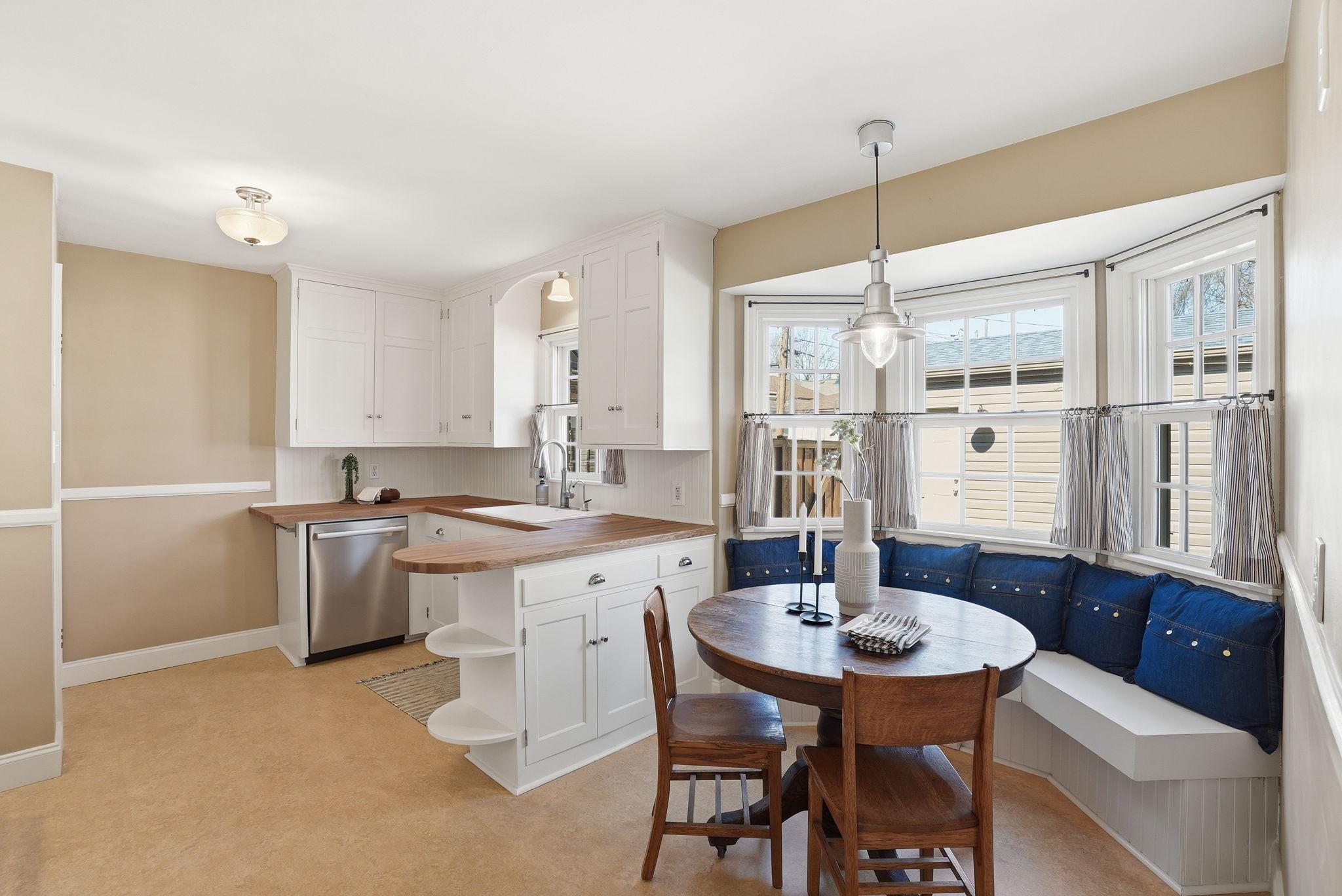 Kitchen with Bosch dishwasher