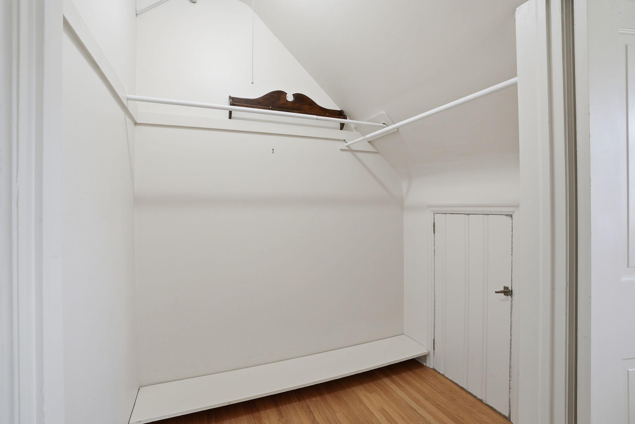 Primary walk-in closet