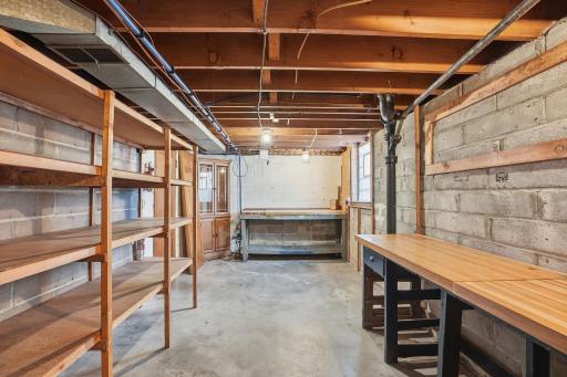 Basement Storage / Workshop