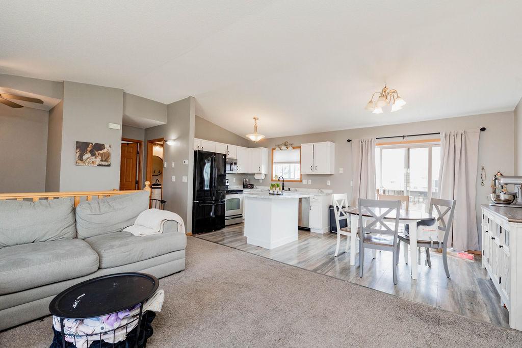 Living, Dining + Kitchen