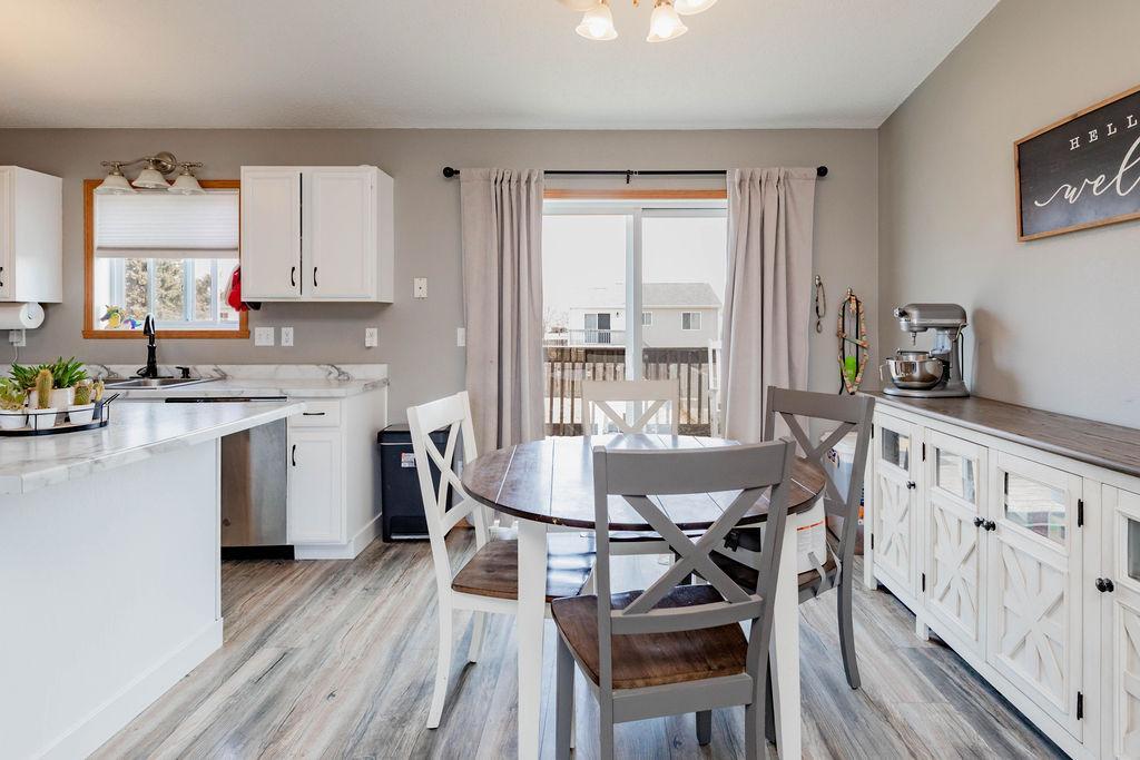 Dining area + Kitchen
