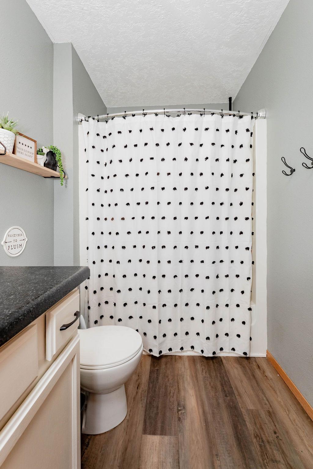 Upper level bathroom