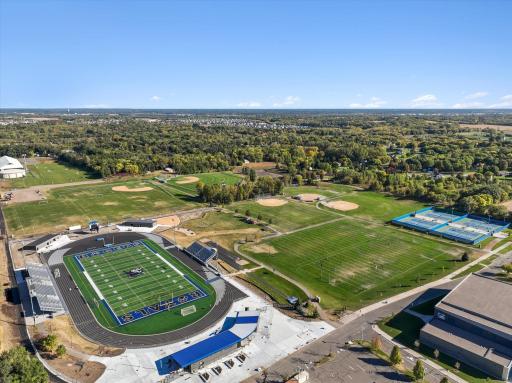 Rogers High School football field