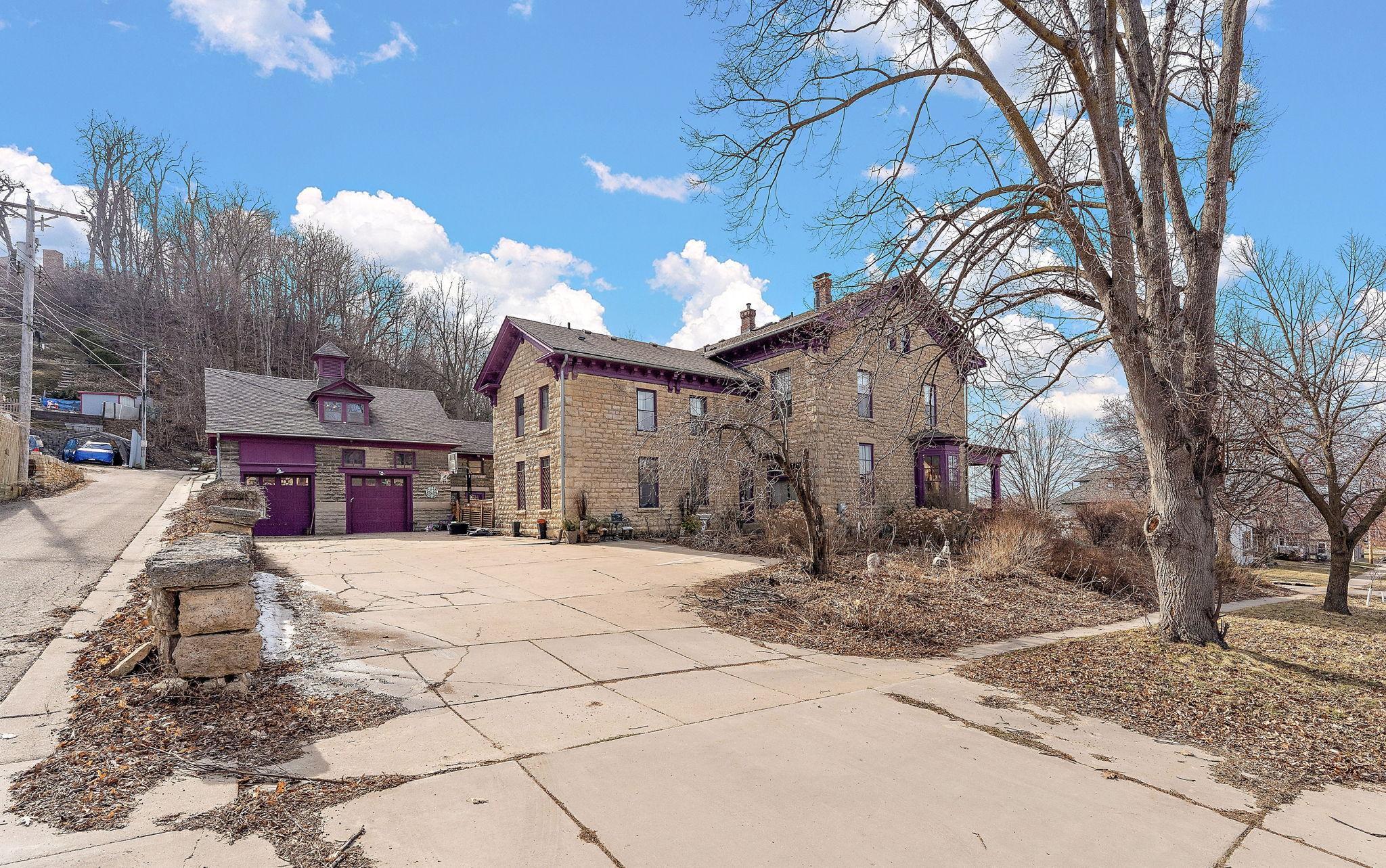 Driveway and Guest Parking Lot
