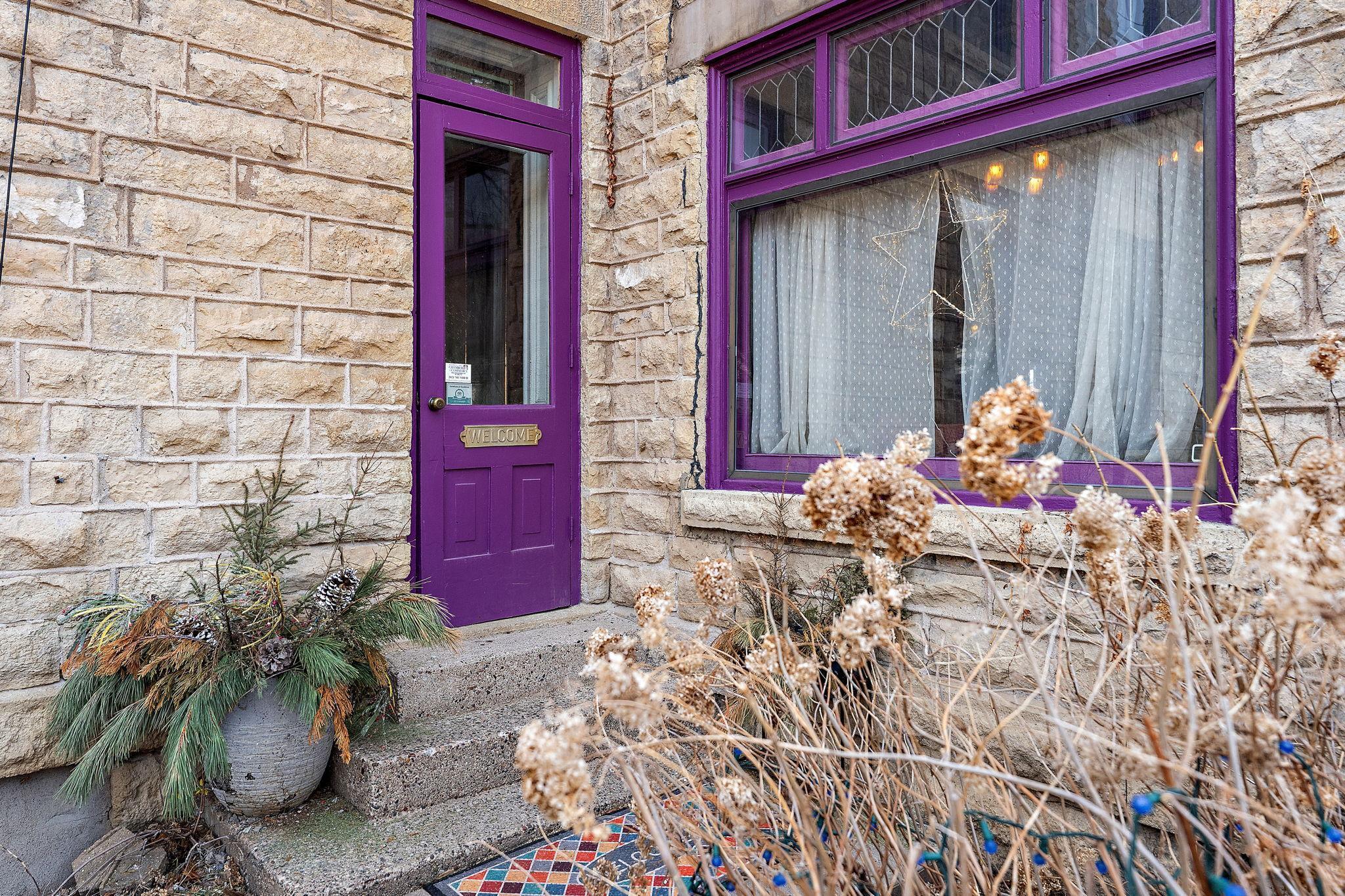 Side Entrance by Parking