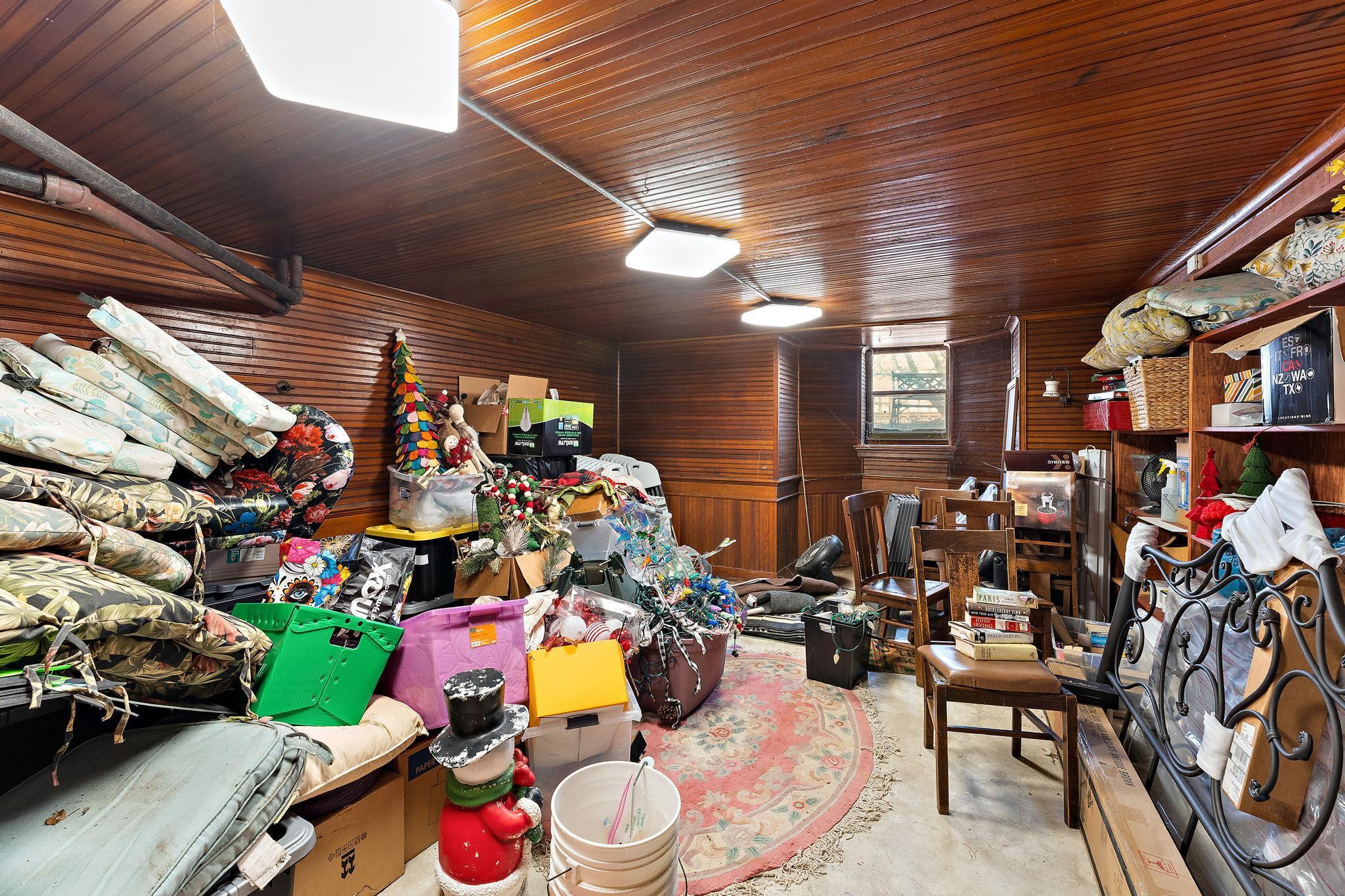 Basement Lounge Area