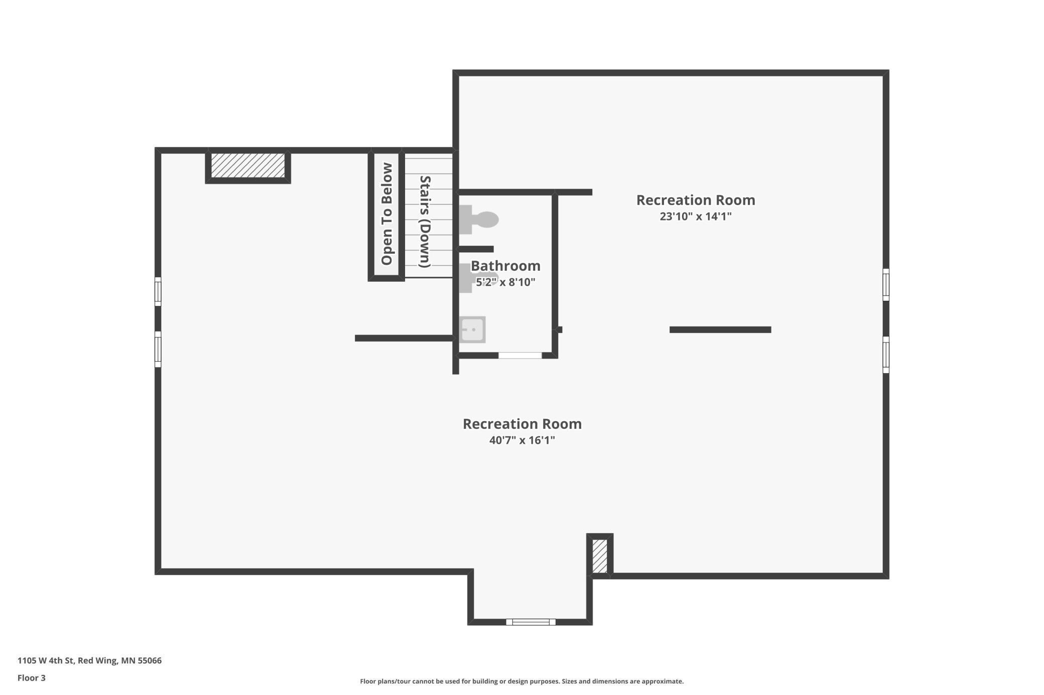 Third Floor Layout