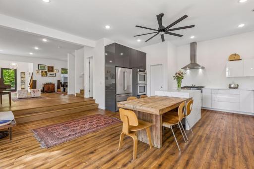 Large, spacious kitchen is a chef/baker's dream