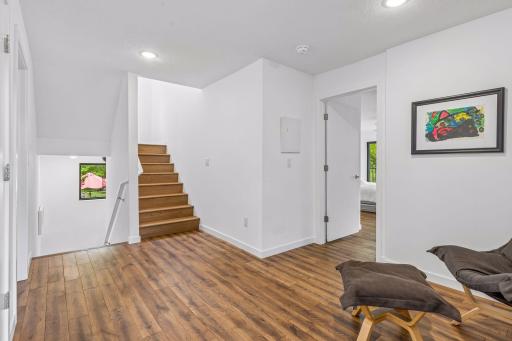 2nd floor landing area. All three bedrooms on one level